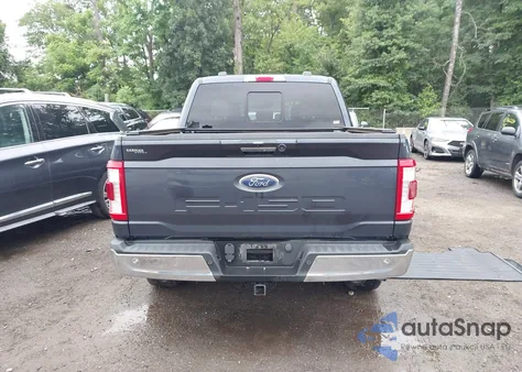 2021 Ford F-150 Lariat z USA, uszkodzony, nr VIN 1FTFW1EDXMFB04086